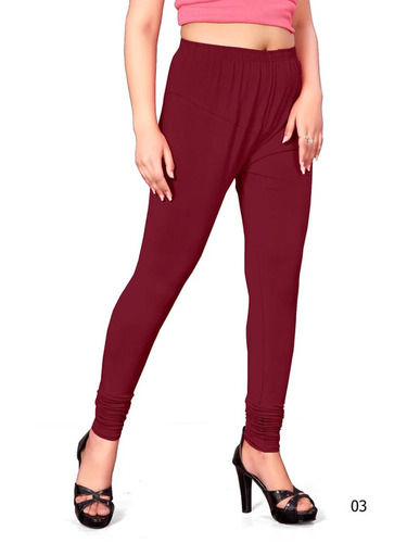 Maroon Churidar Legging