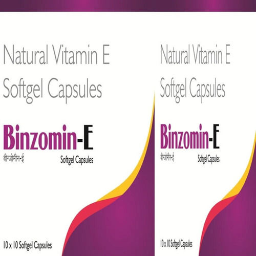 Natural Vitamin E Softgel Capsules