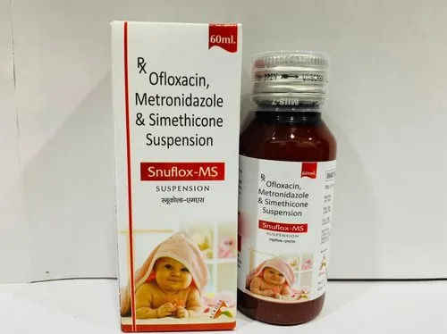 Ofloxacin Metronidazole Benzoate Simethicone Suspension