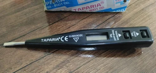 Alloy Steel And Pvc Taparia Digital Tester