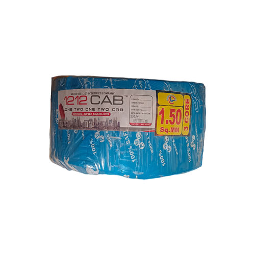 1212 Cab Submersible Wire 3core 1.50sqmm 500 Meter