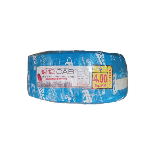 1212cab Submersible Wire 3core 4.00sqmm 100 Meter