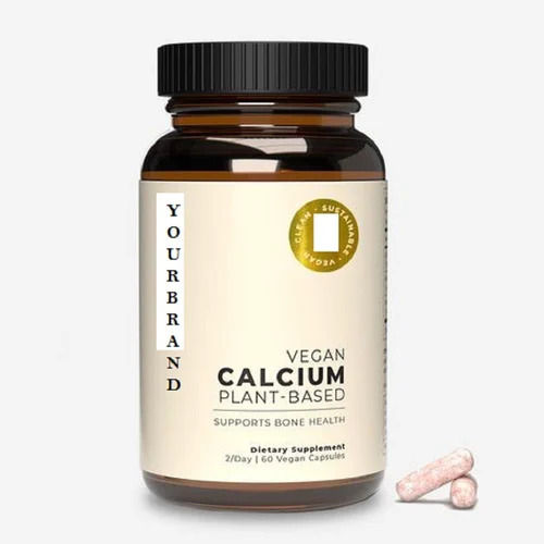 Calcium Carbonate With Vitamin D3 Supplement Capsules