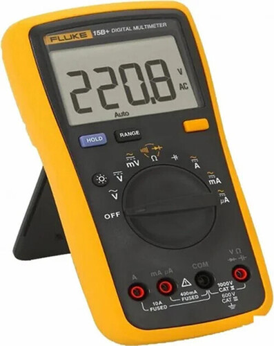 Fluke 15B Max, Portable Handheld Digital Multimeter