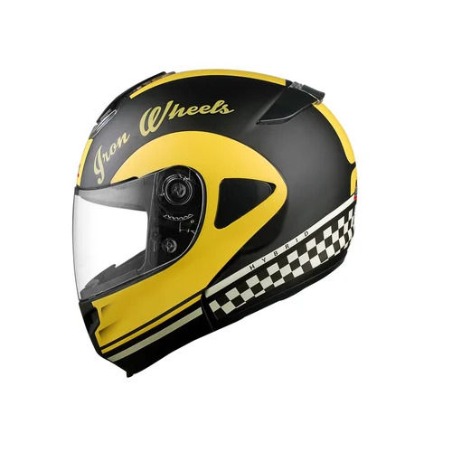 Hybrid Decor Plastic Flip Up Helmet