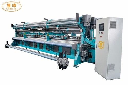 Raschel Machine - High-Speed Production, Precision Control, Versatile for Various Yarns