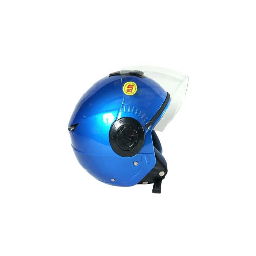 Spark Minda Ranger Glossy Blue Open Face Helmet