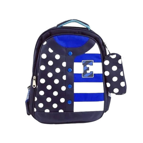 Zipper Polyester Kids School Backpack