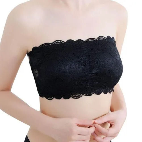 Daily Wear Skin-Friendly Regular Fit Plain Cotton Padded Ladies Tube Bra