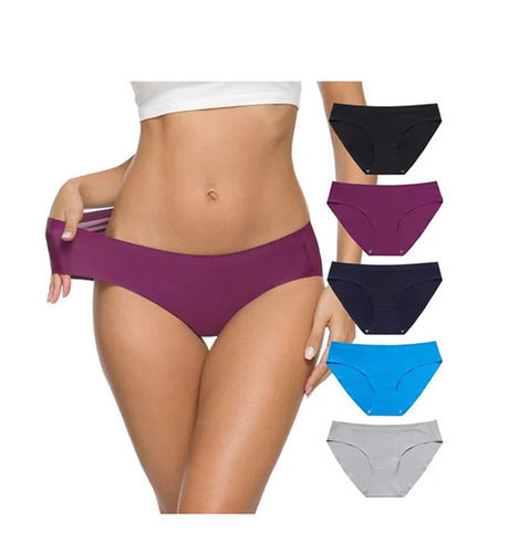 Daily Wear Regular Fit Skin Friendly Breathable Plain Seamless Bikini Panties