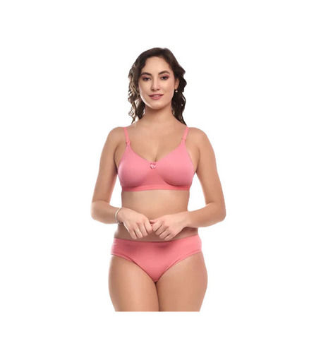 Pink Bra Panty Set