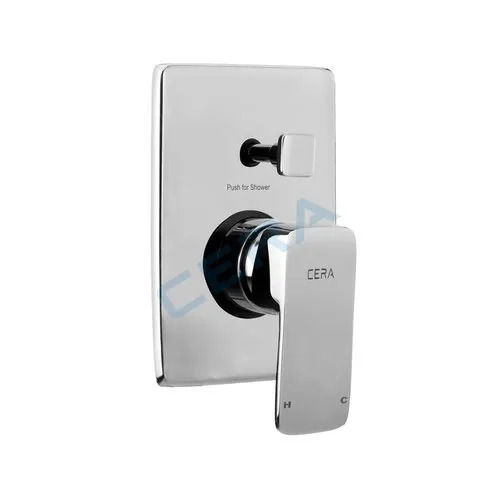 Glossy Finish Single Lever Concealed Diverter