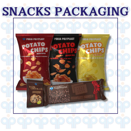 Retail and Bulk Packaging Snacks Packaging Pouches