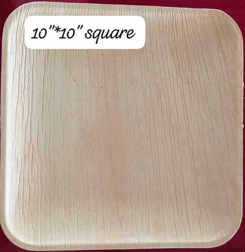 Areca Leaf - Optimum Quality Disposable Plates | Light Brown Size: 12" 10" 9" 8" 7" 100% Decomposable 7 Days Shelf Life