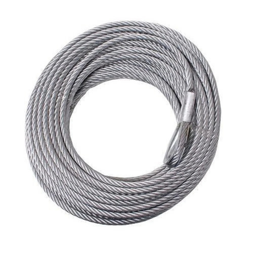 High Strength Stainless Steel Wire Rope - Durable, Rust Free, Silver Color | Ideal for Construction and Versatile Applications