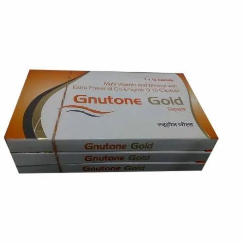 Gnutone Gold Capsule, 1x10 Capsules Grade Standard: Medicine Grade