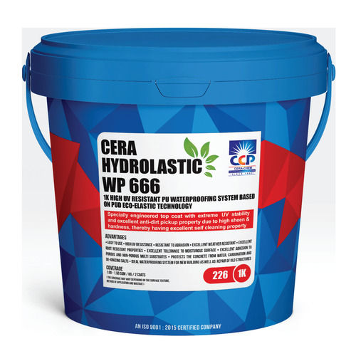 UV Resistant Polyurethane Waterproofing Cera Hydrolastic WP 666