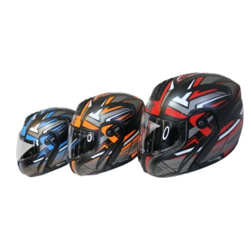 Redsun Yankey Decor Graphics Flip Up Helmet