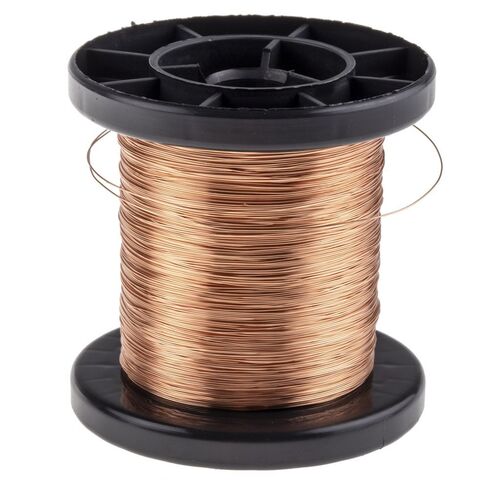 Copper Wires - 4.5-5mm Thickness, Brown Color | ISI Certified, Premium Quality, Good Condition, Rated Voltage 240V