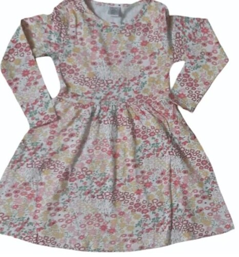 Full Sleeves Girls Cotton Frocks