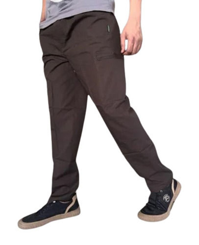 Mens Cotton Drill Baggy Fit Cargo Pants For Party Wear