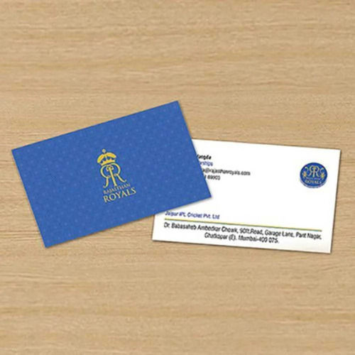 Multi Color Rectangular Printed Paper Visiting Cards