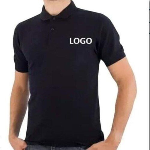 Black Skin Friendly Corporate T- Shirts