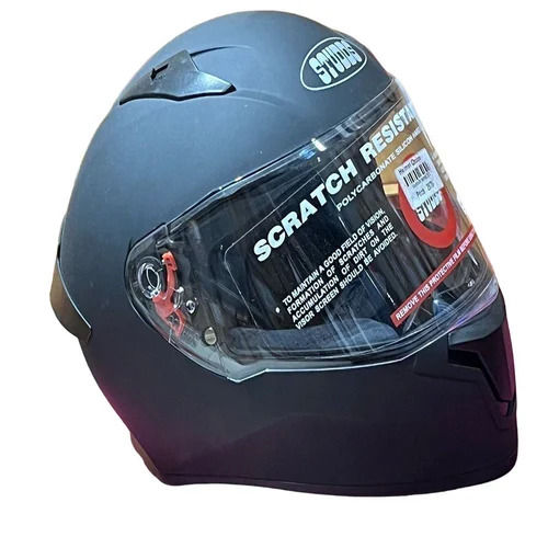 Studds Black Driving Motorcycle Helmet