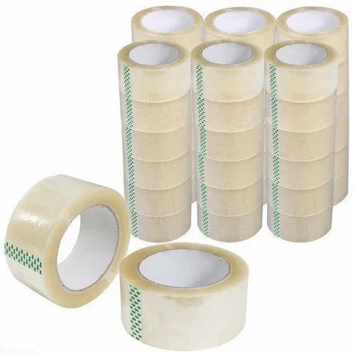 BOPP Adhesive Tape - Durable Eco-Friendly Material, Single Sided Transparent Design for Business Use