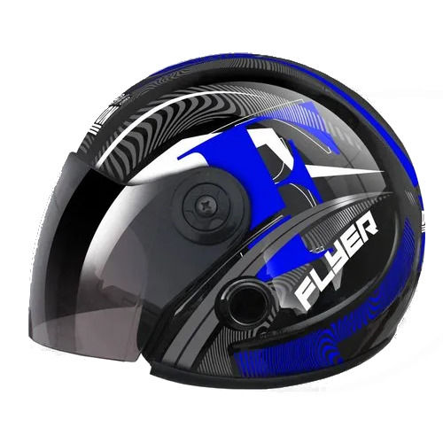 Helmets Fyer Open Face Motorcycle Helmet