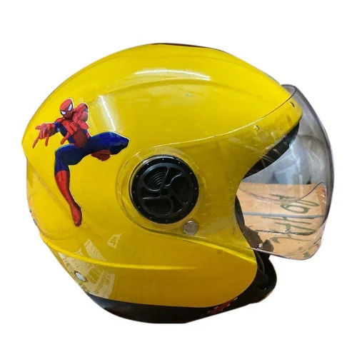 Kaiser Yellow Kids Bike Open Face Helmet