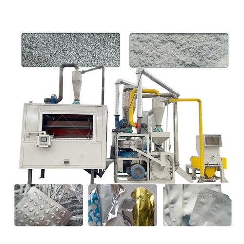 Waste Aluminum Composite Panel Medical Waste Blister Pack Aluminum Plastic Recycling Machine