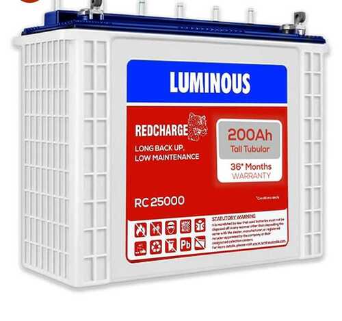 Long Back-Up Vibration Free Heat Resistant Rechargeable Luminous Inverter Batteries