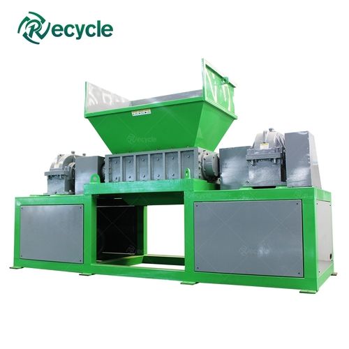 Used Car Motorcycle Tyre Recycling Waste Rubber Tires Products Crushing Double Shaft Shredder Machine