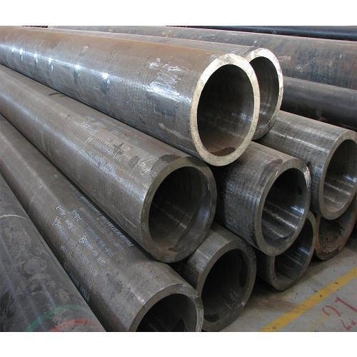 Alloy Steep Pipe - Alloy Steel, Round Shape, Silver Color | Durable, Corrosion Resistant, Rust Proof, Polished Finish
