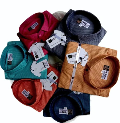 Fancy Cotton Men's Trendy Shirt