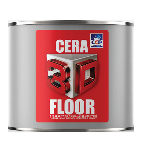 High-Gloss Cera 3D Floor Epoxy Floor Coating System