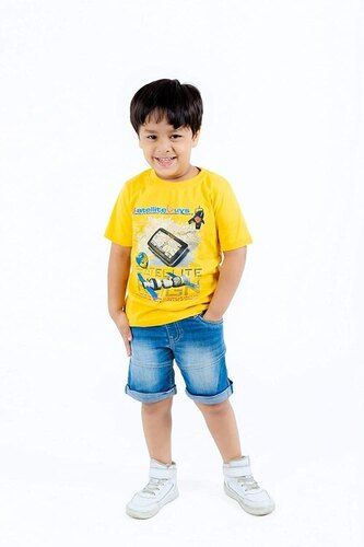 Casual Wear Skin-Friendly Regular Fit Breathable Readymade Printed Kids Dress