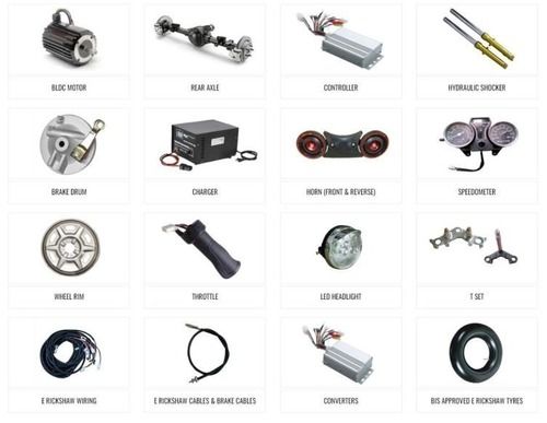 Silver Rickshaw Auto Spare Part 