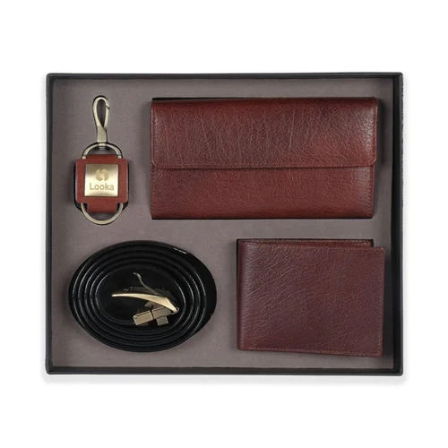 Bi Fold Gents Exclusive Combo 4 In 1 Gift Set, For Gifting