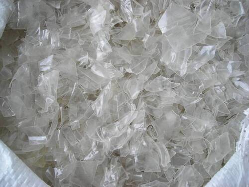 Cold Washed 100% Clear White PET Flakes Scrap
