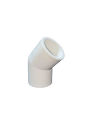 Good Quality White Upvc 45 Degree Elbow