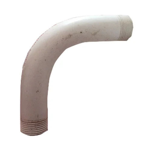 Good Quality White UPVC Threaded Pipe Bend