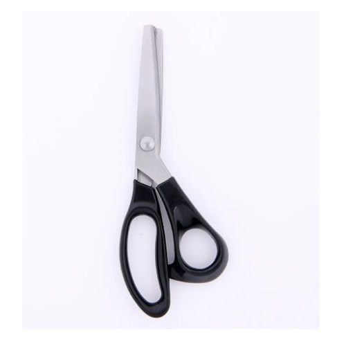 3mm 9" Stationery Scissors Plastic Handle Pinking Shears Serrated Zig Zag Scissors for Fabrics