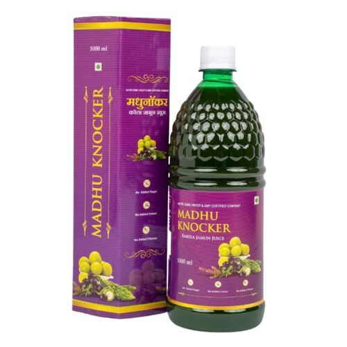 Alogod Madhuknocker Karela Jamun Juice 100ml