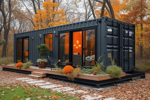 Fire Resistant Material Container House