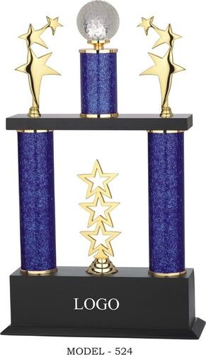 Gold Plated Sports Trophy