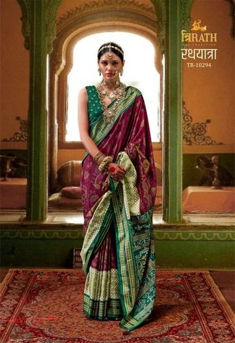 Fashionable Printed Patola Saree