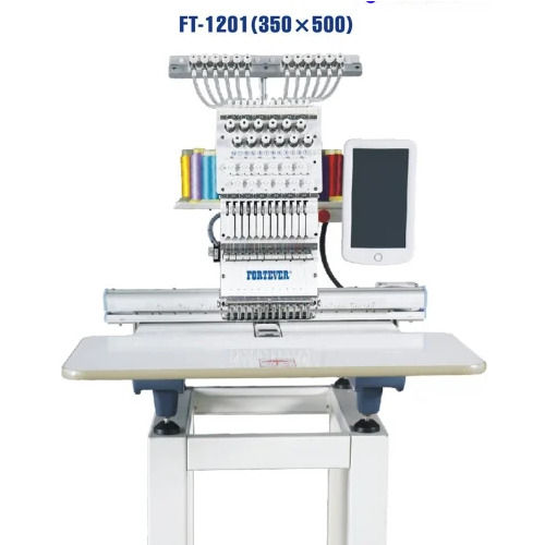 FORTEVER FT 1201(350X500mm) Automatic Single Needle Double Head Embroidery Machine