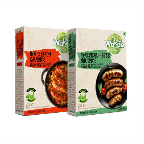 Gluten Free Hot And Spicy Combo Sausage Vegan Meat